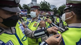 Korlantas Siapkan 1.300 Aparat Jaga Rute Perjalanan Pelantikan Prabowo