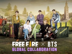 BTS Resmi Jadi Global Brand Ambassador Game Free Fire