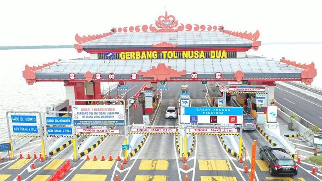 Menurut penjelasan Kementerian PUPR uji coba MLFF di Bali bulan depan terbatas khususnya bagi kendaraan pegawai pemerintah