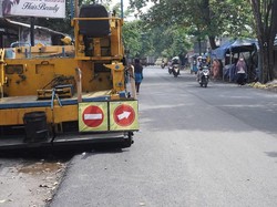 Hore! Jalan RE Martadinata Batang yang Rusak Parah Kini Diaspal Mulus