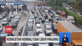 VIDEO: Kemacetan Kembali Usai Libur Panjang