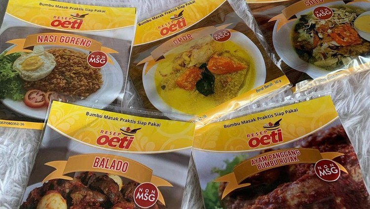 Kemasan Bumbu Masak Resep Oeti