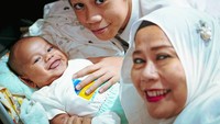 <p>Putri pertama dalam pernikahan Dewi Yull dan Ray Sahetapy bernama Giscka. Ia melahirkan seorang putra bernama Ramiza Kuntadi. (Foto: Instagram @ramizakuntadi)<br /><br /><br /></p>