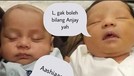 Baby Ameena dan Baby Leslar