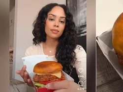 Ngakak! Aksi Istri Jahili Suaminya dengan Sajikan Kue Berbentuk Burger