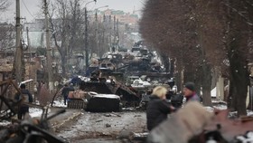 FOTO: Kondisi Terkini Kiev dan Kharkiv usai Diamuk Rusia