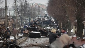 FOTO: Kondisi Terkini Kiev dan Kharkiv usai Diamuk Rusia