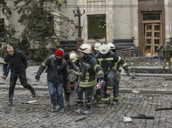 Rudal Rusia Hantam Kharkiv, Korban Sipil Berjatuhan