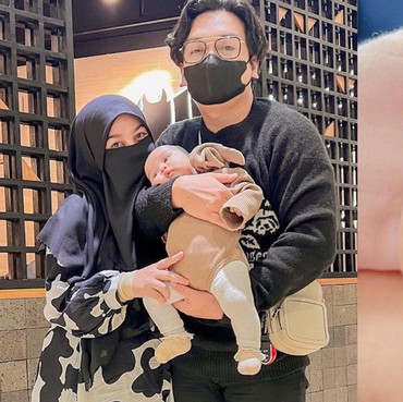 7 Paras Cantik Baby Zakia Anak Natta Reza Miliki Warna Bola Mata Unik
