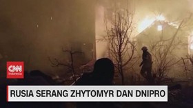 VIDEO: Rusia Serang Zhytomyr & Dnipro