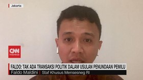 VIDEO: Faldo: Tak Ada Transaksi Politik Dalam Usulan Penundaaan Pemilu