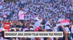 VIDEO: Mengingat Janji Jokowi Tolak Wacana Tiga Periode