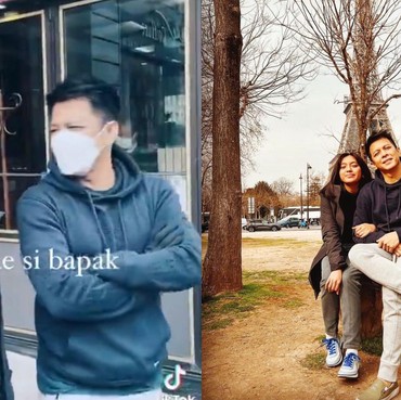 7 Potret Kebersamaan Ariel Noah dan Sang Putri Tercinta Alleia di Paris