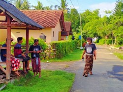 Suasana Nyepi di Kampung Bali Banyuwangi