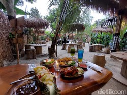 Santai Serasa di Pantai Bali padahal di Tangerang Selatan