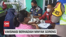 VIDEO: Divaksin Berhadiah Minyak Goreng
