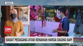 VIDEO: Siasat Pedagang Daging Atasi Kenaikan Harga Daging Sapi