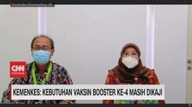 VIDEO: Kemenkes Kebutuhan Vaksin Booster ke-4 Masih Dikaji