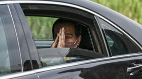 Jokowi Usai Cek Jalanan 'Dajal' di Lampung: Mulus, Bisa Tidur di Mobil