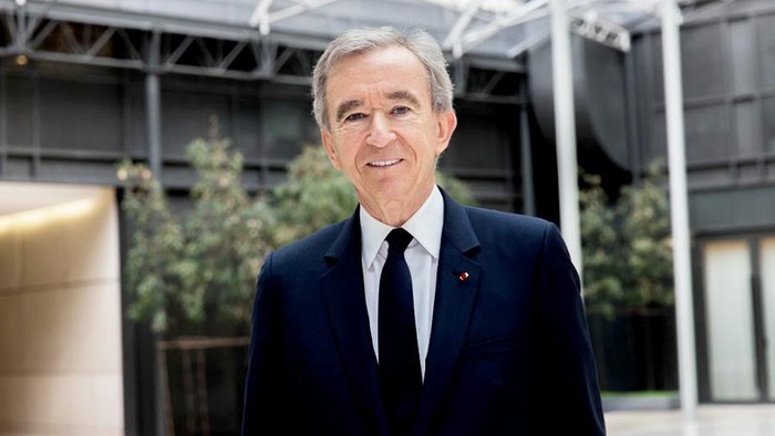 Bernard Arnault yang berada di peringkat ketiga sebagai pria terkaya di dunia