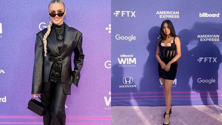 Agnez Mo dan Niki Zefanya Dua penyanyi perempuan Indonesia, Agnezmo dan NIKI hadir di Billboars Women in Music 2022. Yuk, intip penampilan mereka!