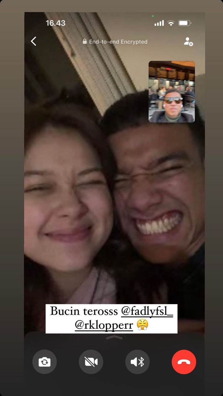 Fadly Faisal go public dengan Rebecca Klopper.