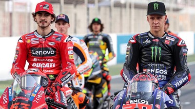 Cetak Rekor Lap, Bagnaia Teror Quartararo di MotoGP Spanyol