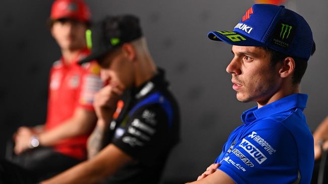 Marc Marquez Bikin Joan Mir Minder Gabung Honda Keberadaan Marc Marquez membuat Joan Mir berpikir dua kali soal rumor gabung ke Repsol Honda pada musim balap selanjutnya.