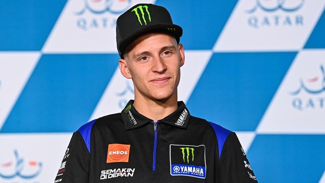 Fabio Quartararo dilaporkan bertahan di Yamaha pada musim depan jelang MotoGP Spanyol 2022 di Sirkuit Jerez, Minggu (1/5).