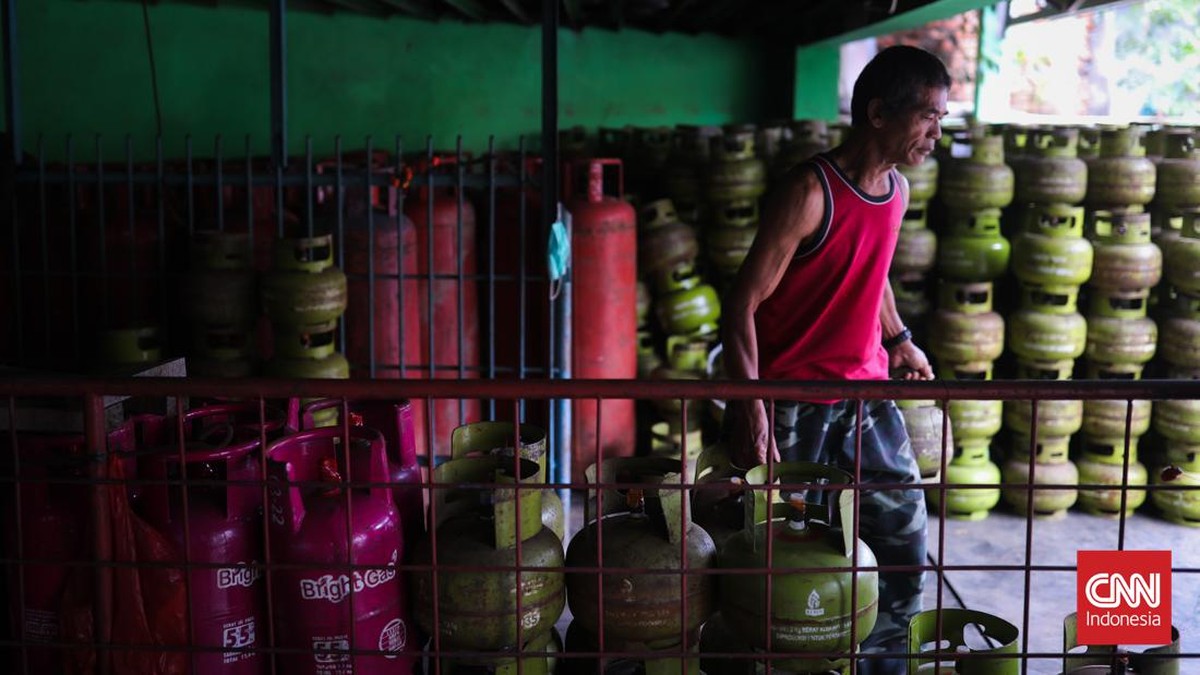 FOTO: Harga Gas Elpiji Naik untuk Tabung 5,5 Kg dan 12 Kg