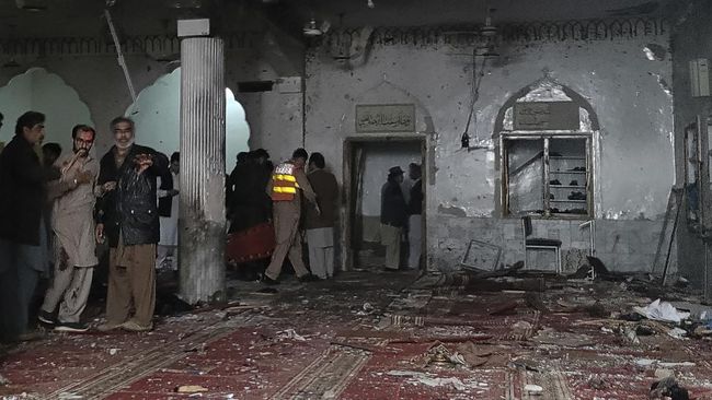 Korban Tewas Bom Masjid Syiah Pakistan saat Salat Jumat Jadi 56 Orang