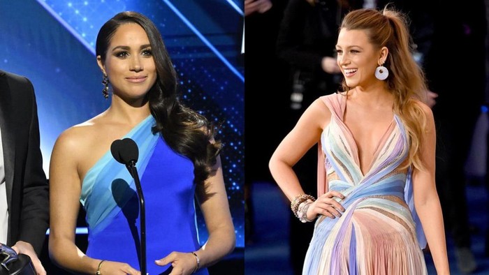 Meghan Markle dan Blake Lively Curi Perhatian dengan Tampilan Gaun Gradasi Warna Meghan Markle dan Blake Lively Curi Perhatian dengan Tampilan Gaun Gradasi Warna