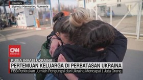 VIDEO: Pertemuan Keluarga di Perbatasan Ukraina
