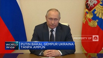 Putin Bersumpah akan Terus Gempur Ukraina
