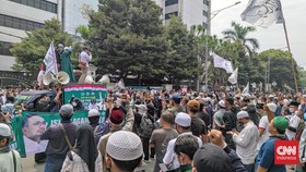 Polisi Rekayasa Lalu Lintas Imbas Demo PA 212 di Kemenag