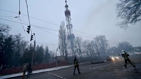 Makin Ganas, Rusia Rudal Depot Bahan Bakar di Ukraina Tengah