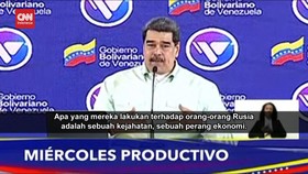 VIDEO: Nicolas Maduro Sebut Sanki Ekonomi Ke Rusia Adalah Kejahatan