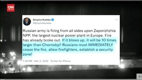 VIDEO: PLTN Ukraina Terbakar, Berpotensi Lebih Parah dari Chernobyl