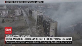 VIDEO: Rusia Memulai Serangan ke Kota Borodyanka, Ukraina