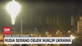VIDEO: Rusia Serang Objek Nuklir Ukraina
