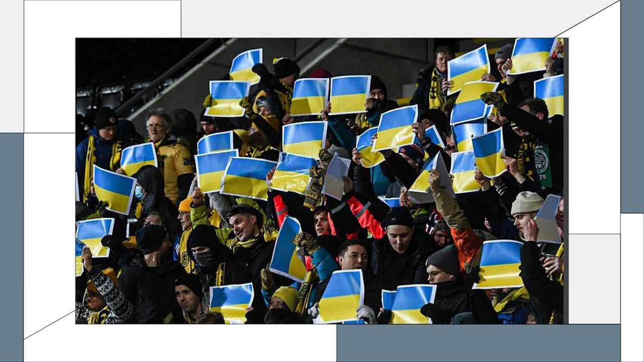 Ukraina-Rusia, Peperangan, dan Sepak Bola