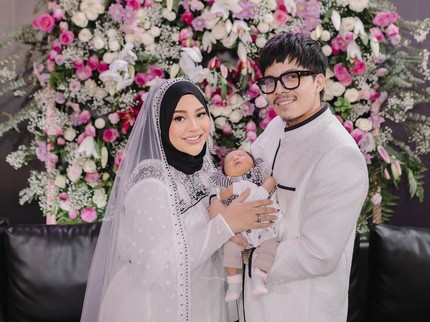 5 Potret Akikah Ameena, Putri Pertama Aurel dan Atta Halilintar