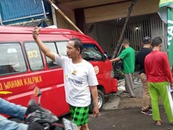 Angkot Tabrak Pejalan Kaki hingga Motor di Cilincing, 1 Orang Tewas