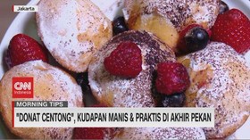 VIDEO: 'Donat Centong', Kudapan Manis & Praktis di Akhir Pekan