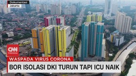 VIDEO: BOR Isolasi DKI Turun Tapi ICU Naik