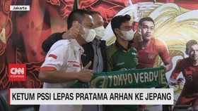 VIDEO: Ketum PSSI Lepas Pratama Arhan ke Jepang
