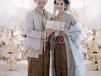 7 Potret Nikah CEO Ruangguru Belva Devara & Puteri Indonesia Riau, Mewah Dihadiri Jokowi