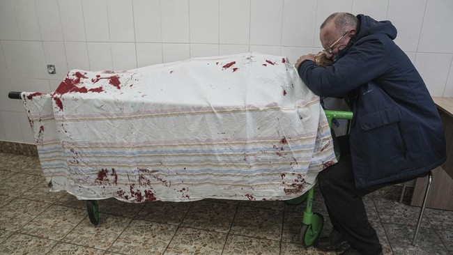 FOTO: Situasi Mariupol Ukraina Sebelum Pengumuman Gencatan Senjata