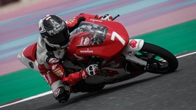Pembalap Indonesia Veda Ega Pratama Juara Race 2 IATC di Mandalika