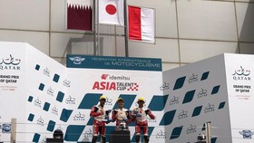 Veda Ega, Kibarkan Merah Putih dan Manuver Bak Marquez di Qatar